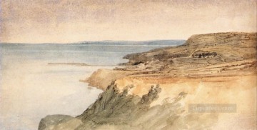 Lyme pintor acuarela paisaje Thomas Girtin Pinturas al óleo